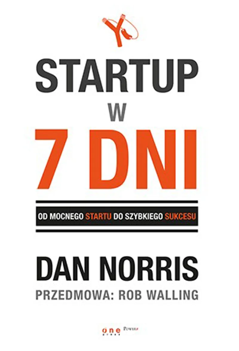 Startup w 7 dni – okładka książki