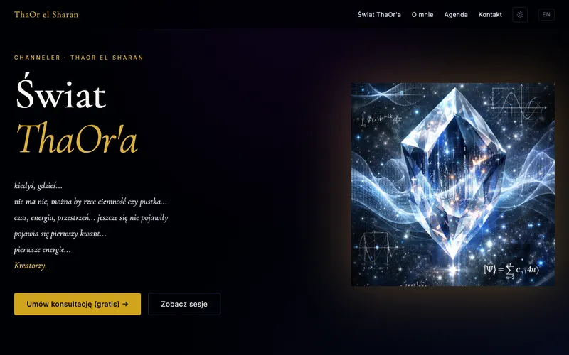 Strona internetowa — ThaOr el Sharan